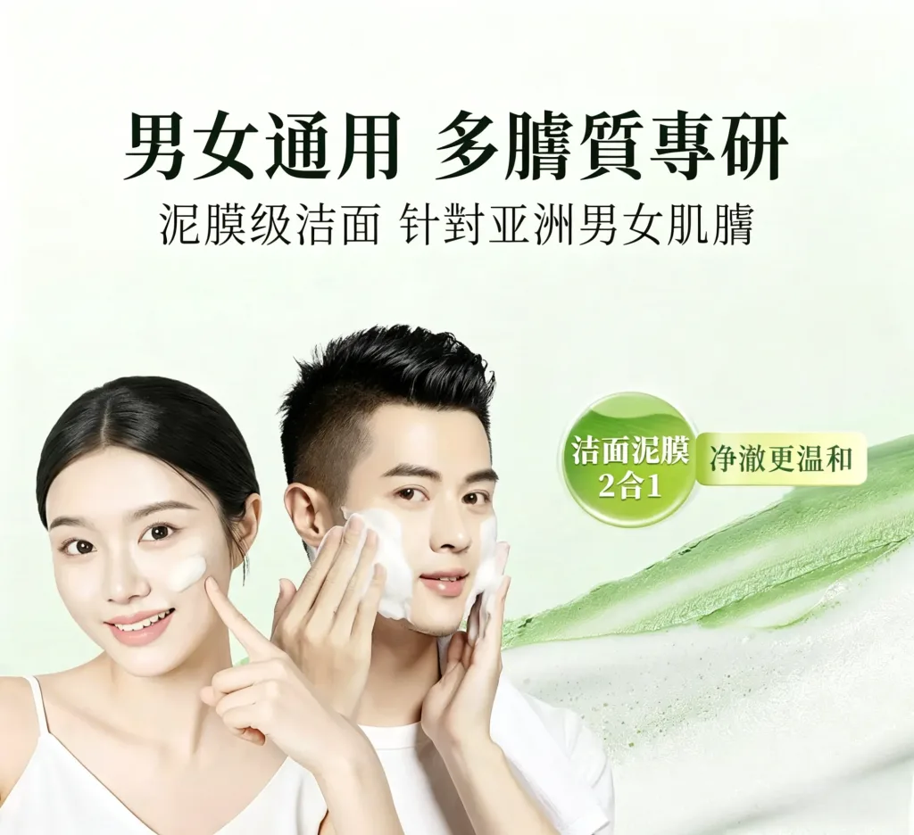 🍃 BUV 綠泥控油深層清潔洗面乳 🍃 ✨ 告別大油田!還你一整天的清爽呼吸肌 ✨ 你是不是也常覺得臉上油光滿面、黑頭粉刺拔了又長?😰 那是因為毛孔在向你發出求救訊號啦!📢 這款 BUV 綠泥洗面乳 專為「油痘肌、混合肌」量身打造,結合了天然綠泥的強大吸附力,深層清潔不緊繃,洗出掐出水來的透亮好膚質!💦 - 2