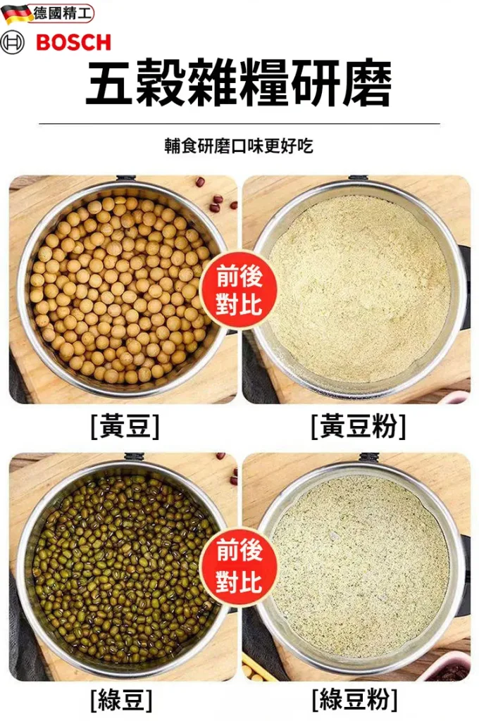【官方正品】台灣博世-304不鏽鋼研磨破壁機,八葉刀頭研磨更细腻,600ML大容量一次滿足需求,多種食材適用食材/菜材/咖啡豆/果蔬,純銅電機動力強勁更耐用,25000轉/分鐘高速研磨不等待,靜音軸承運轉穩定噪音低,高溫斷電保護安全更可靠,高效研磨,細膩無渣,耗電低更省電,5年質保,安心使用,一鍵操作,台灣本土廠家直送,假一罰十。 - 8
