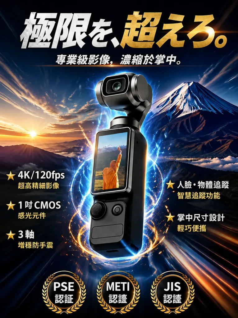 【便携式錄影錄像機】便携設計,擁有超清錄影錄像功能,是旅游拍照記錄的理想選擇! - 3